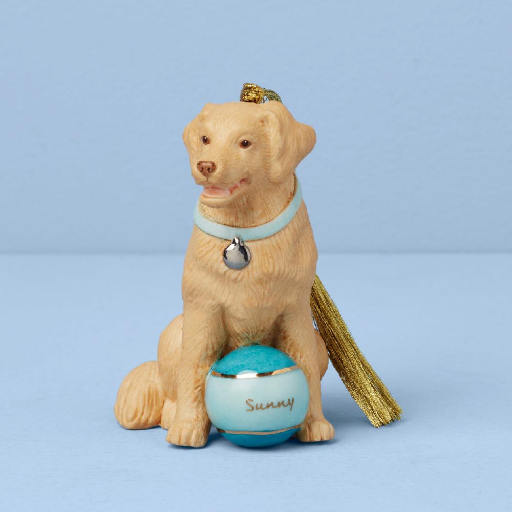 reed & barton Personalized Golden Retriever Ornament