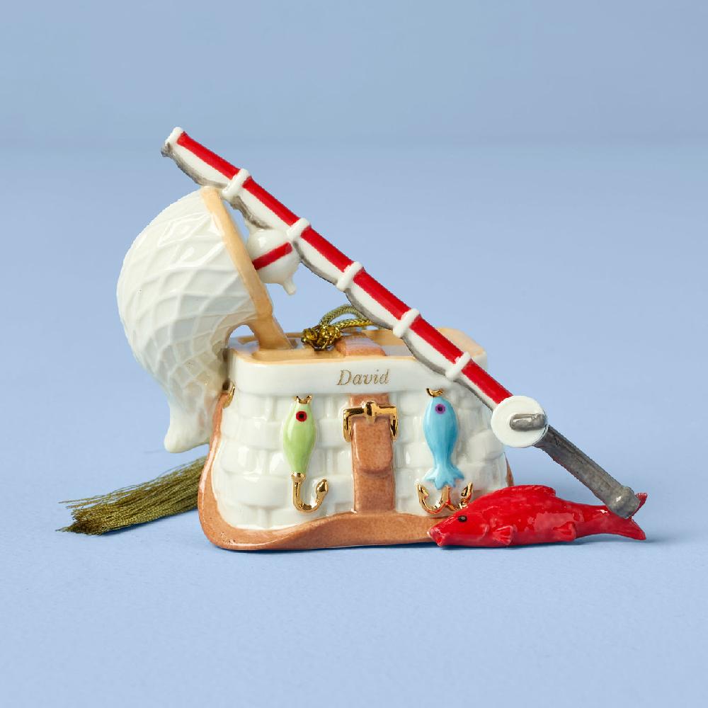 reed & barton Personalized Gone Fishing Ornament