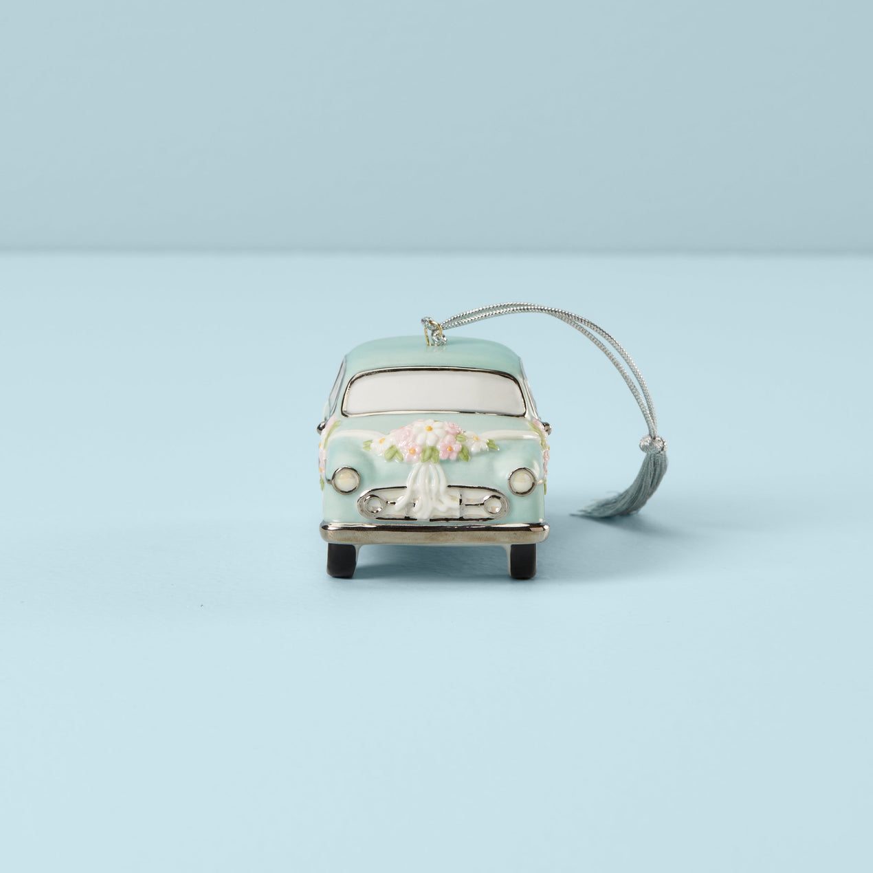 Reed & Barton Personalized Just Married Car Ornament