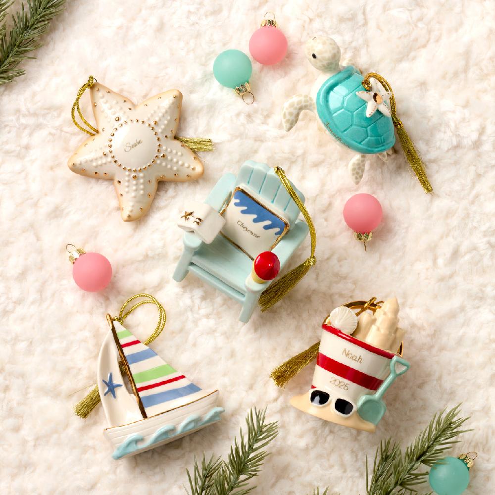 Reed & Barton Personalized Sailboat Ornament