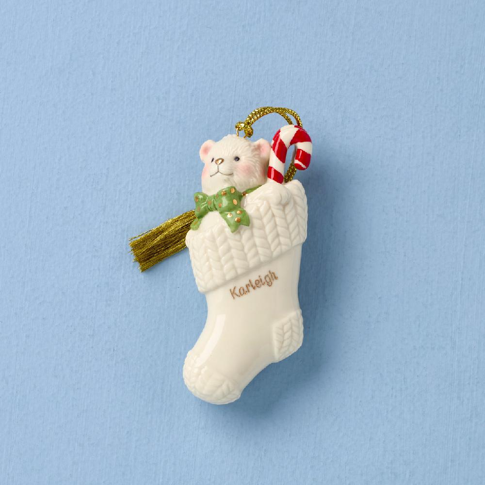 reed & barton Personalized Stocking Ornament