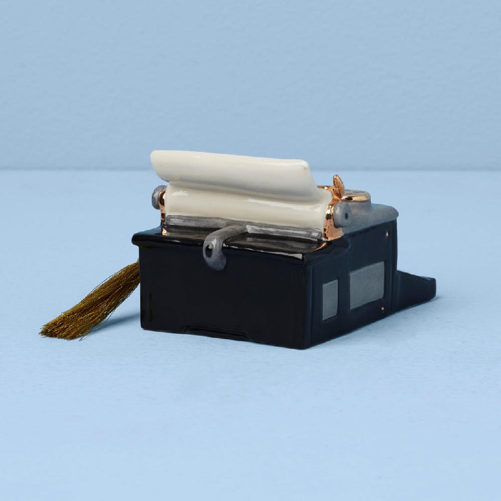 Reed & Barton Personalized Typewriter Ornament