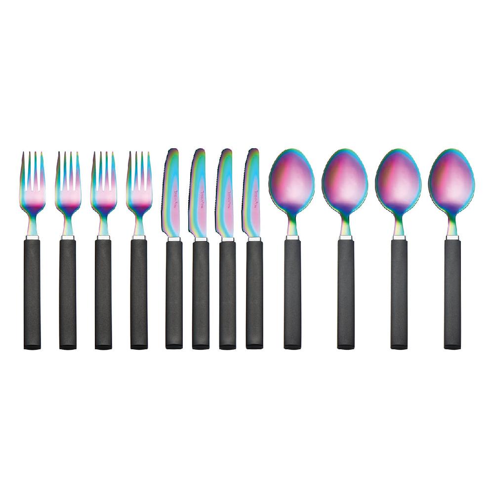 reed & barton Rainbow Titanium 12 Piece Set