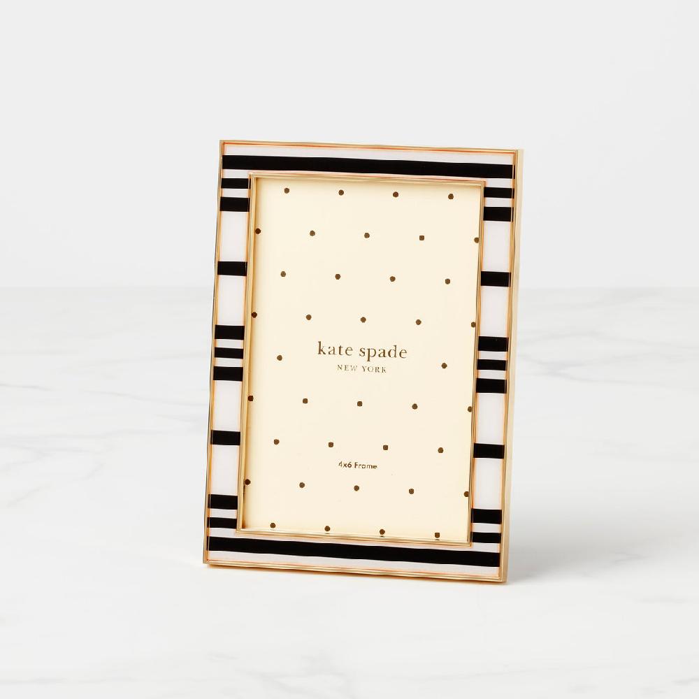 reed & barton Sitting Pretty 4" X 6" Stripe Frame