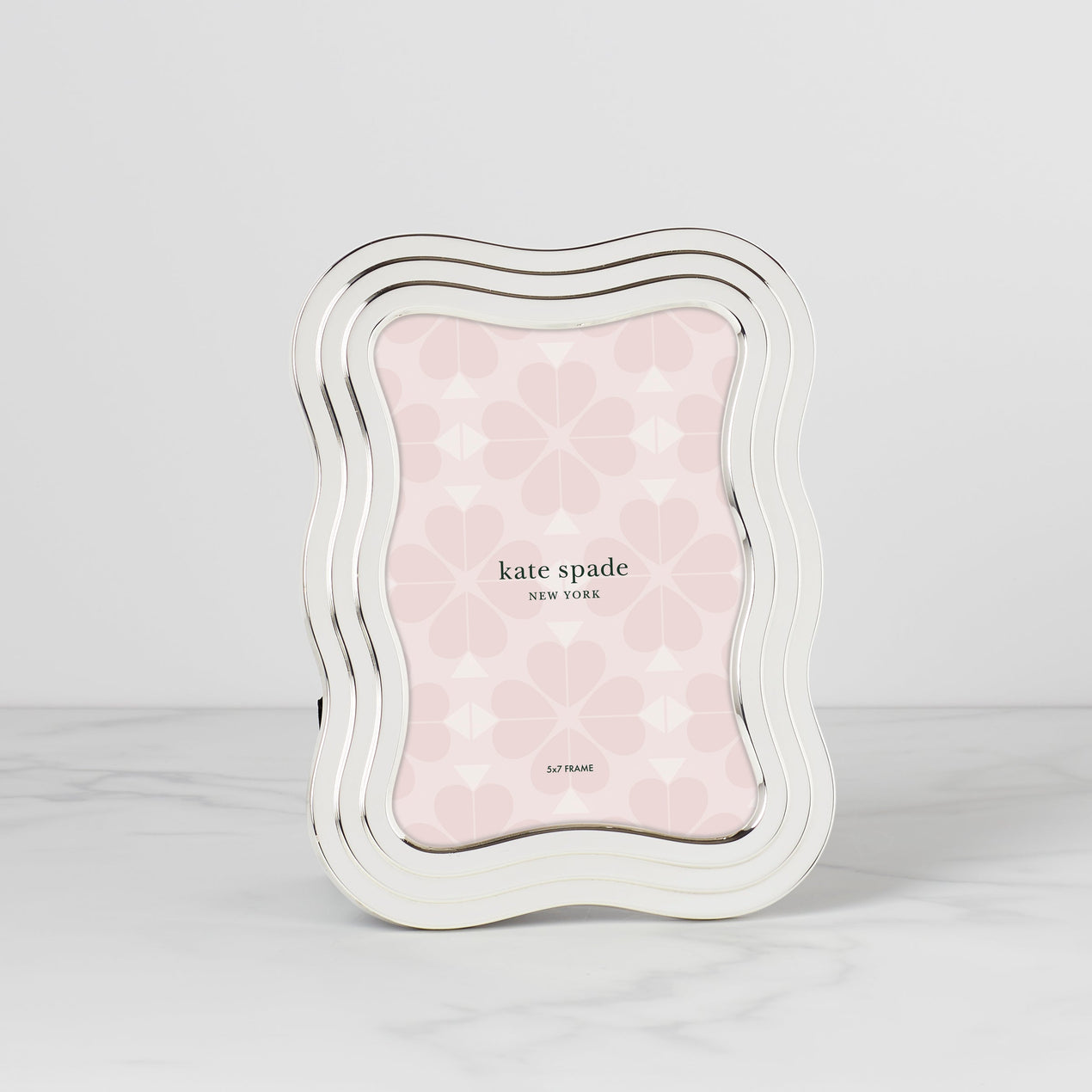 reed & barton South Street 5" x 7" Silver Wavy Frame