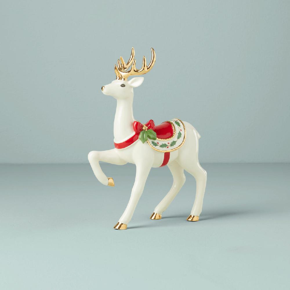 reed & barton Standing Reindeer Figurine