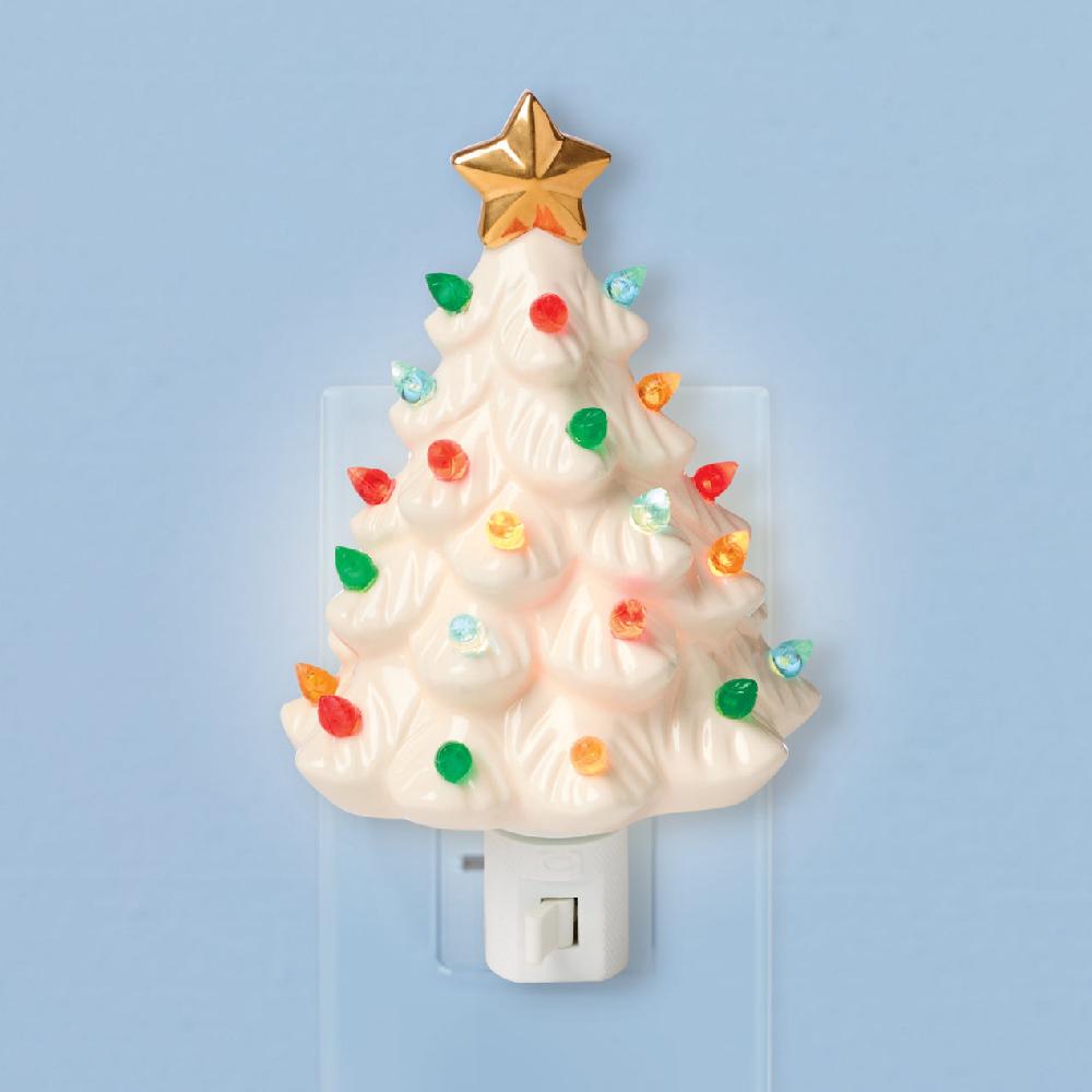 reed & barton Treasured Traditions Tree Night Light