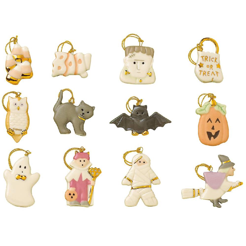 Reed & Barton Trick Or Treat 12-Piece Ornament Set