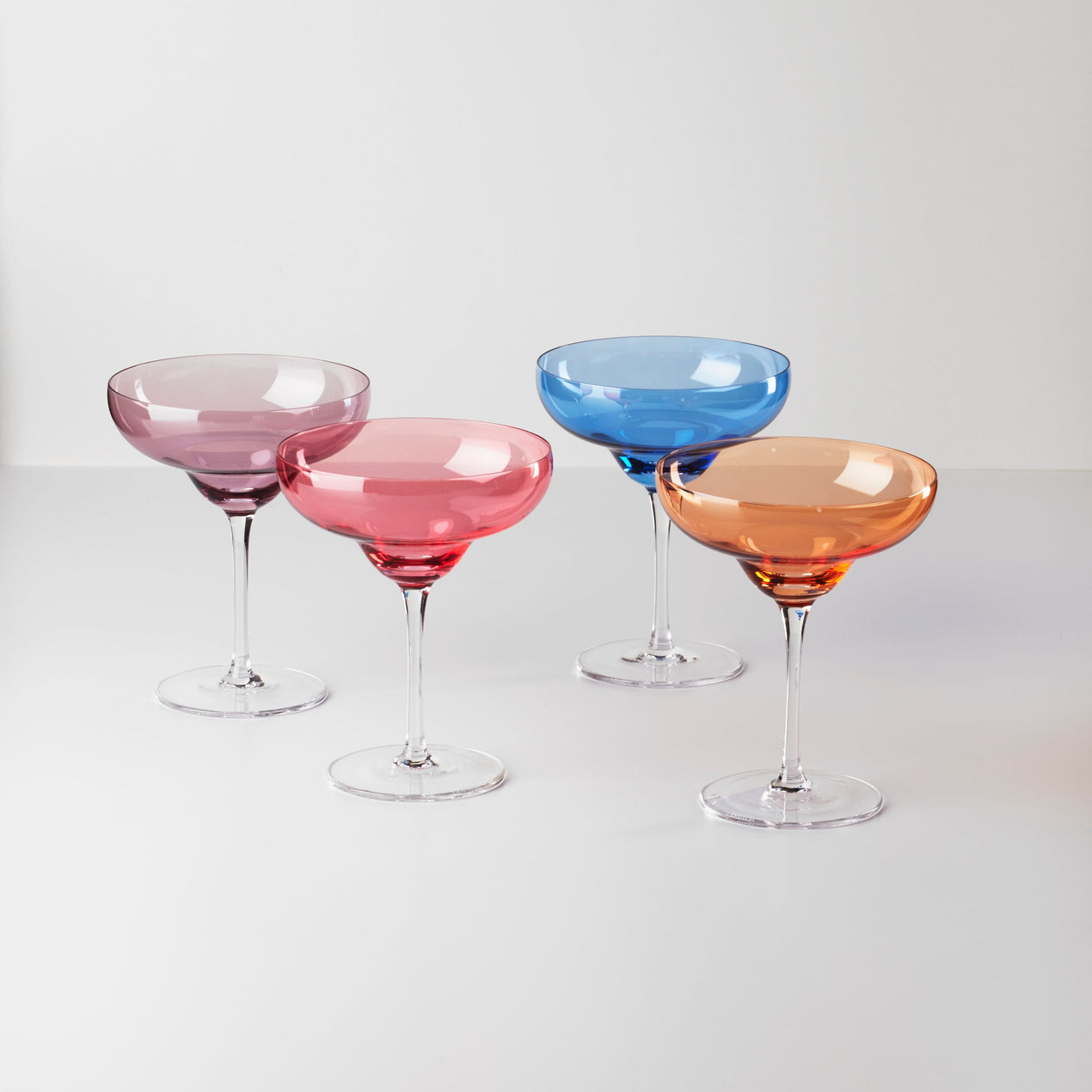 reed & barton True Colors Margarita Glasses - Set Of 4