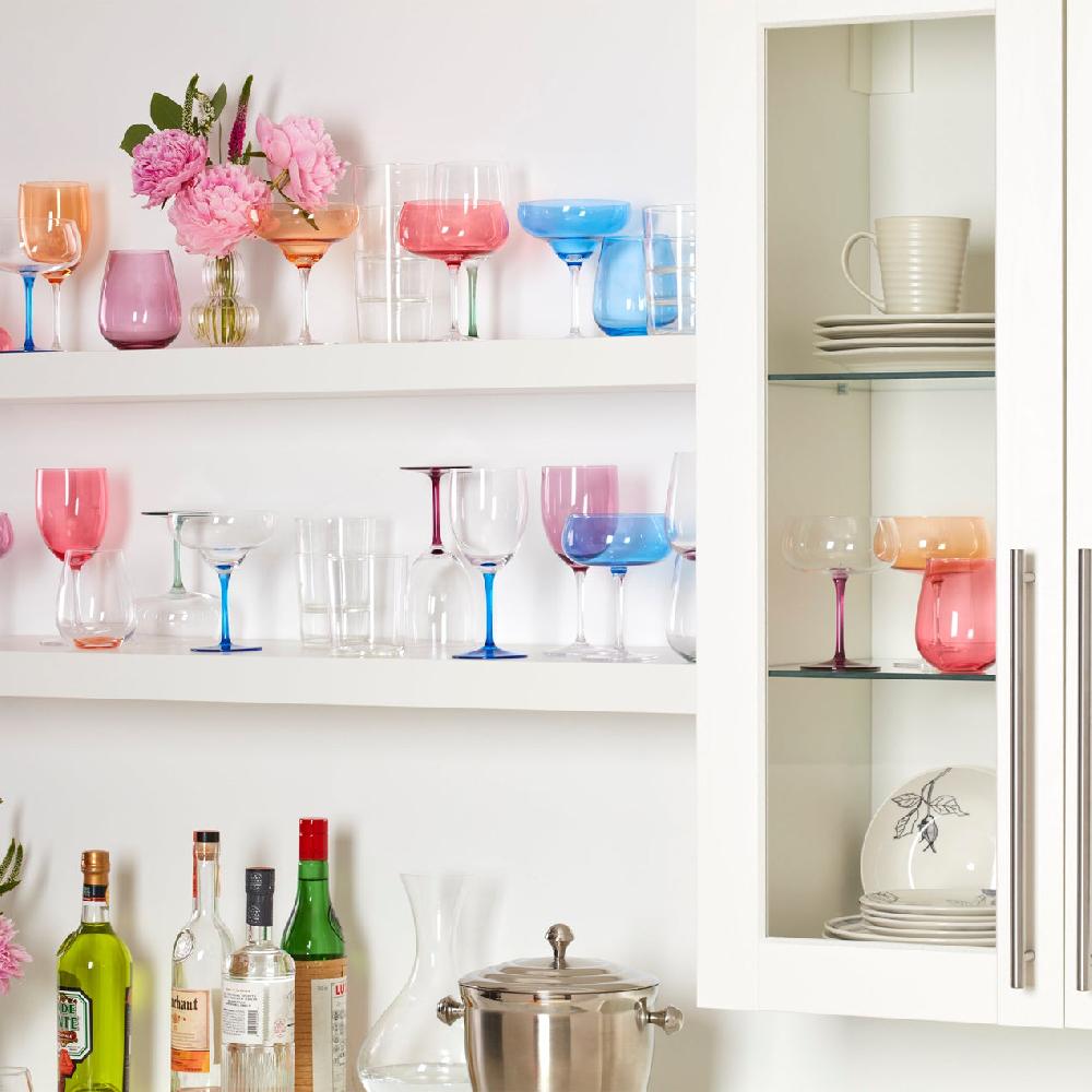 Reed & Barton True Colors Wine Glasses - Set Of 4