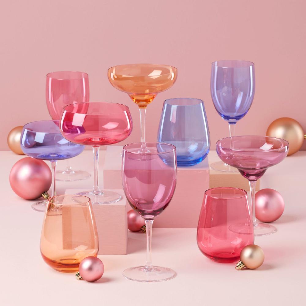 Reed & Barton True Colors Wine Glasses - Set Of 4