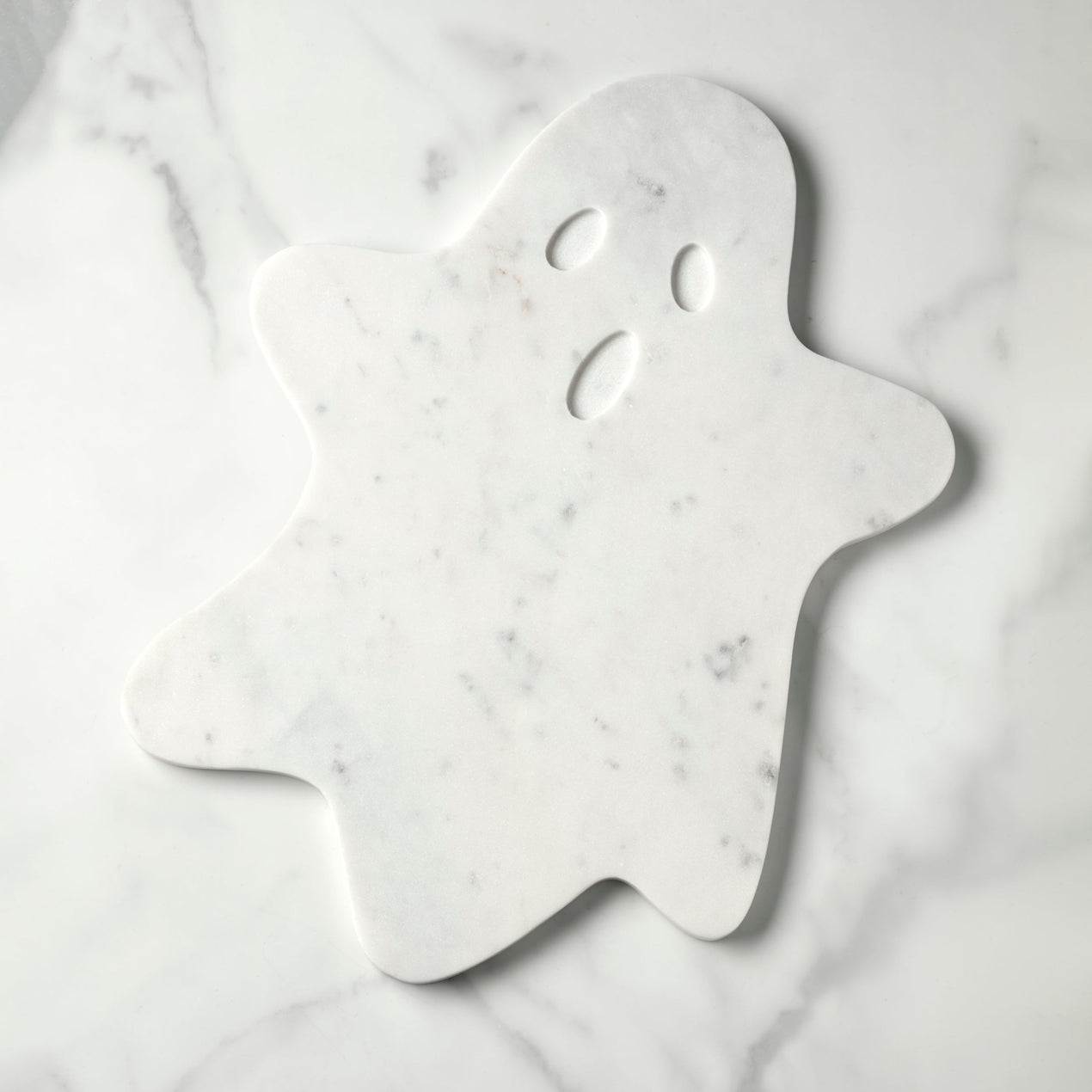 reed & barton White Marble Ghost Serving Board