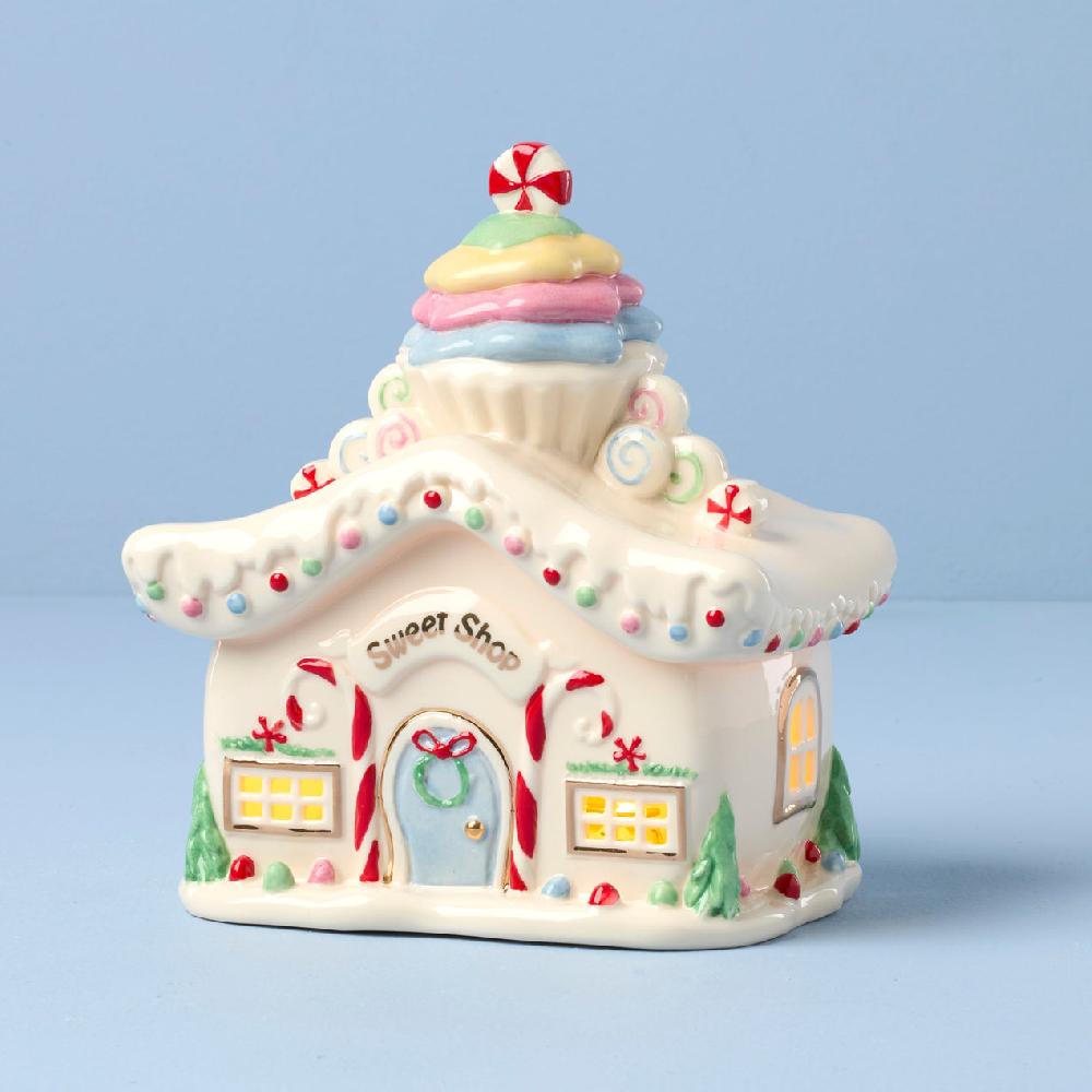 reed & barton Who-Ville Sweet Shop Lit Figurine