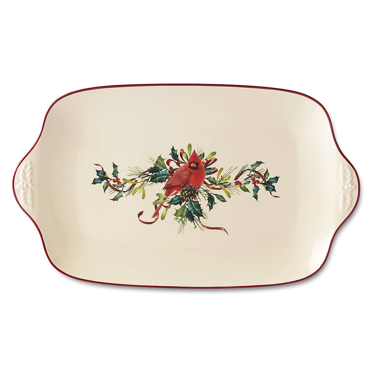 Reed & Barton Winter Greetings Oversized Platter