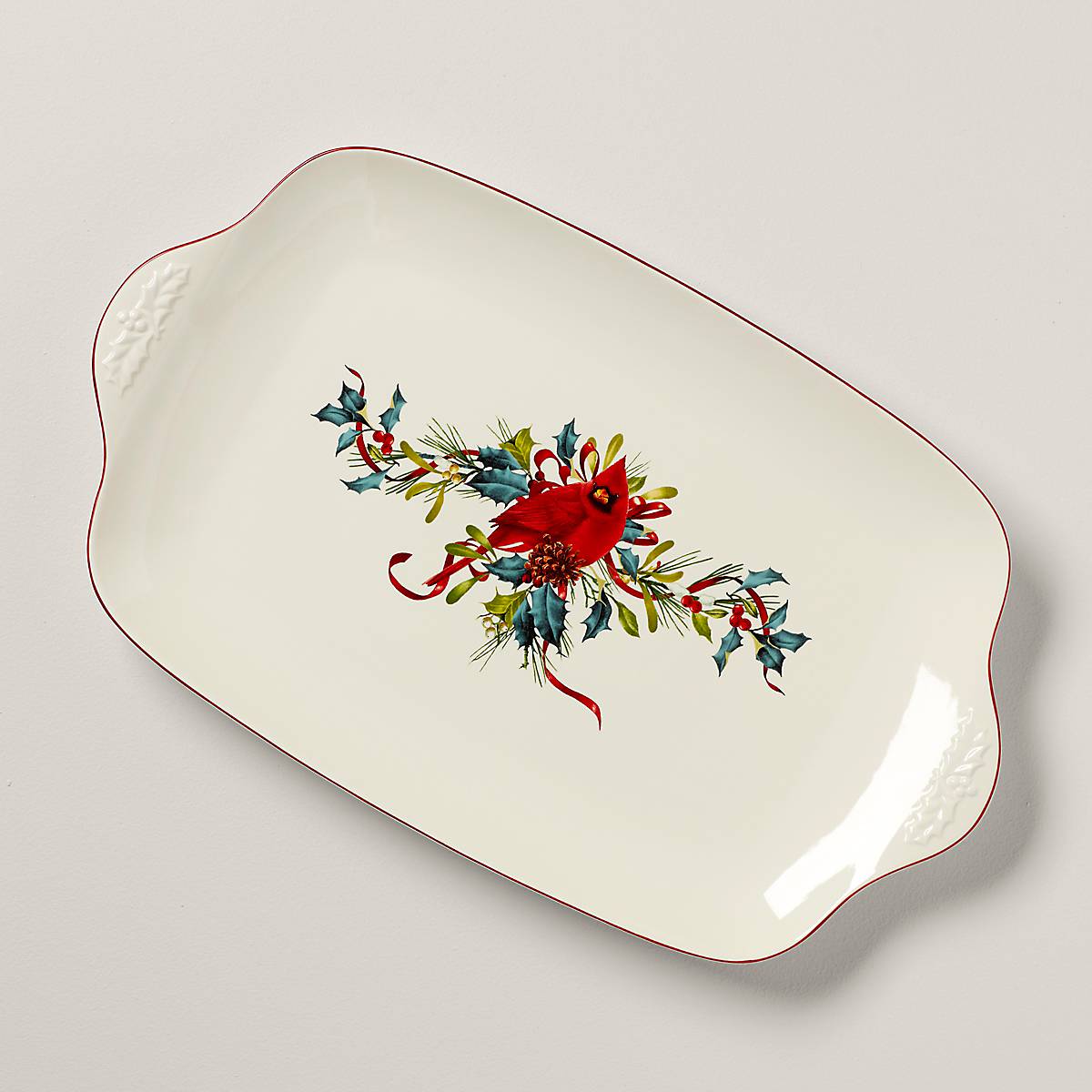 reed & barton Winter Greetings Oversized Platter