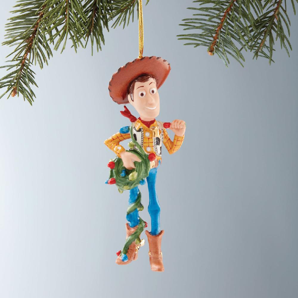 Reed & Barton Woody Christmas Cowboy Ornament