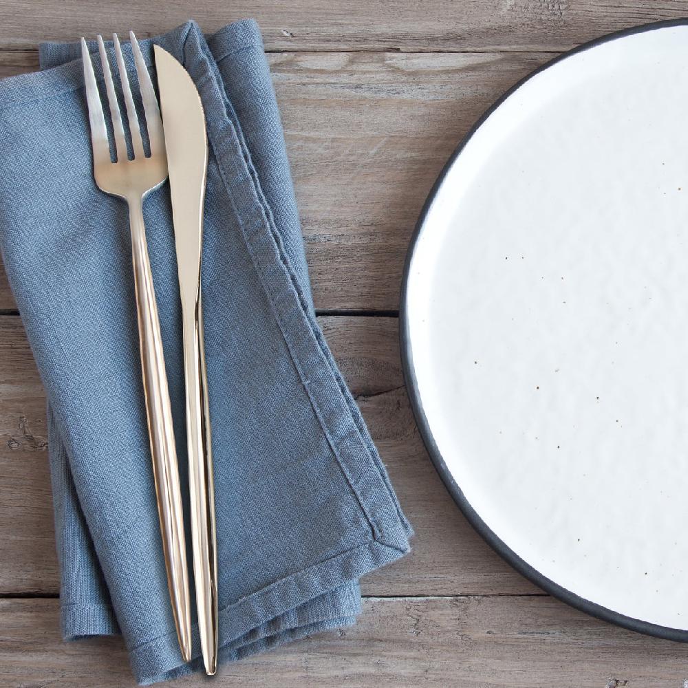 Reed & Barton Zephyr Mirror 20 Piece Flatware Set