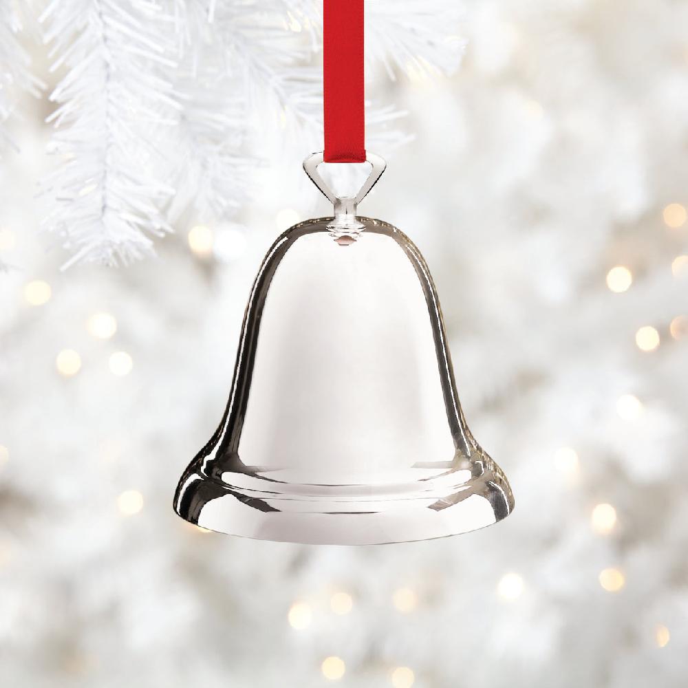 Reed & Barton Ringing In The Season Silverplate Bell Ornament