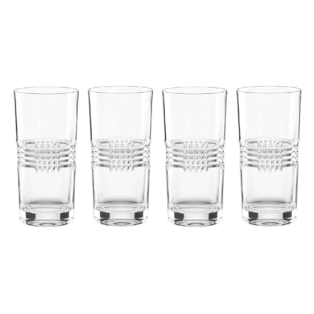 reed & barton Sloane Crystal Highball Glasses - Set Of 4