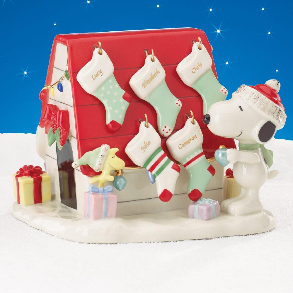 Reed & Barton Snoopy's Christmas Décor For You Figurine