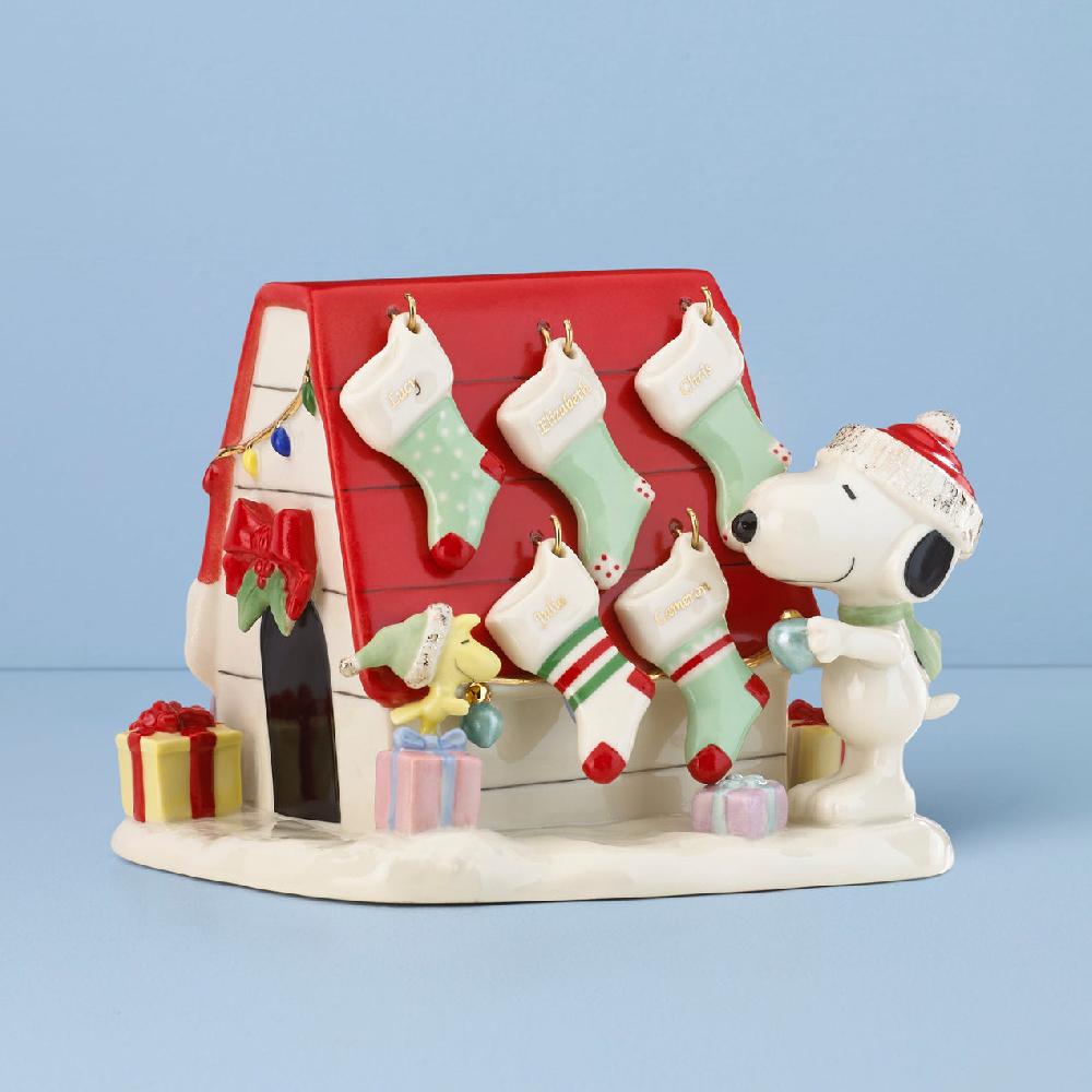 reed & barton Snoopy's Christmas Décor for You Figurine