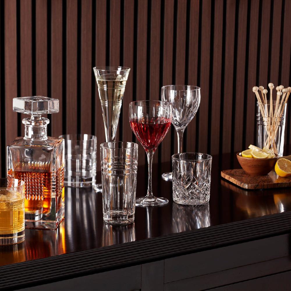 Reed & Barton Tempo Crystal Highball Glasses - Set Of 4