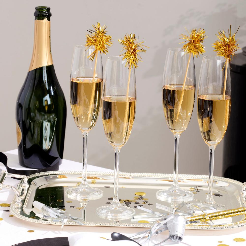 Reed & Barton Tuscany Classics Champagne Flute Glasses - Set Of 6