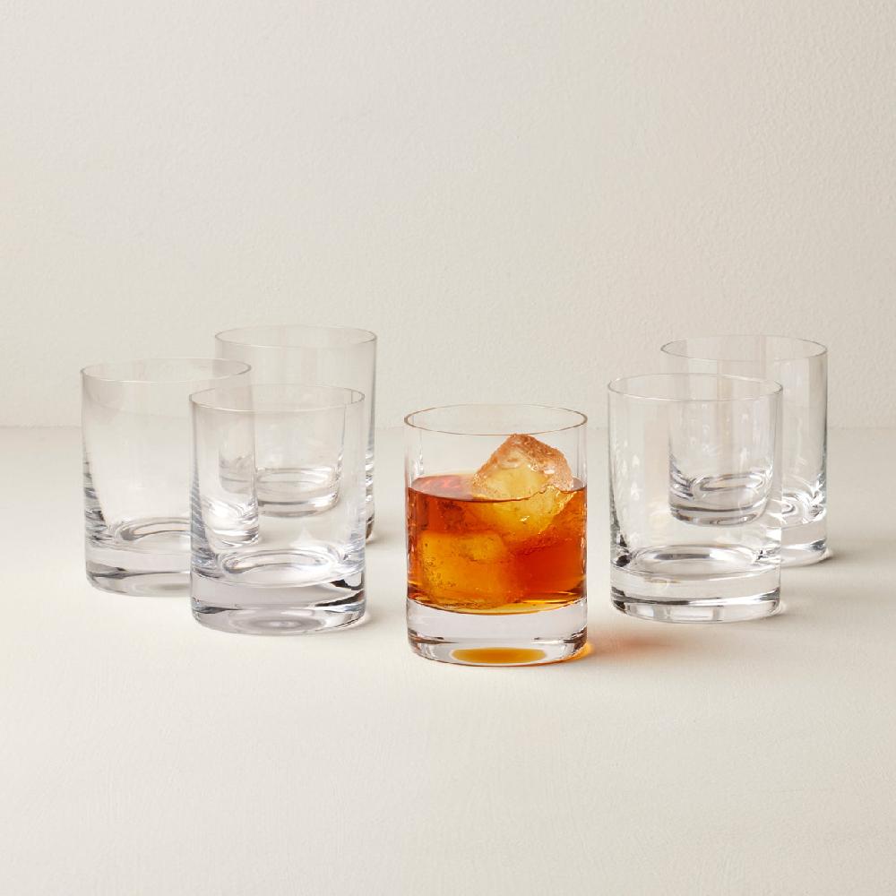 Reed & Barton Tuscany Classics Cylinder DOF Glasses - Set Of 6