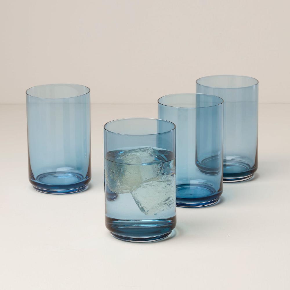 Reed & Barton Tuscany Classics Stackable Blue Coolers - Set Of 4