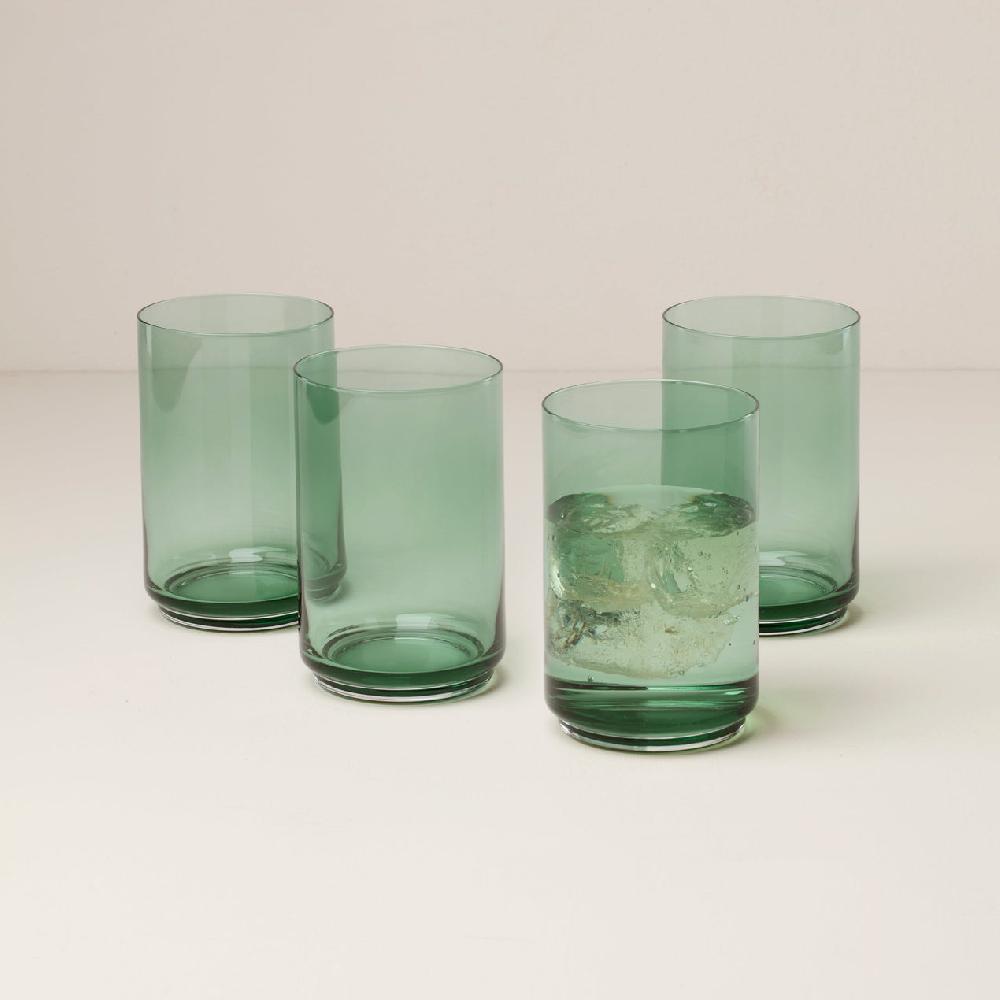 Reed & Barton Tuscany Classics Stackable Green Coolers - Set Of 4