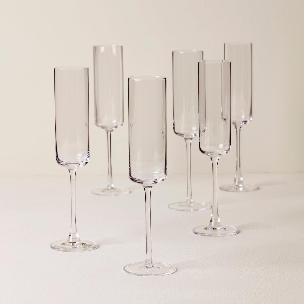 reed & barton Tuscany Classics Straight Flute Glasses - Set Of 6