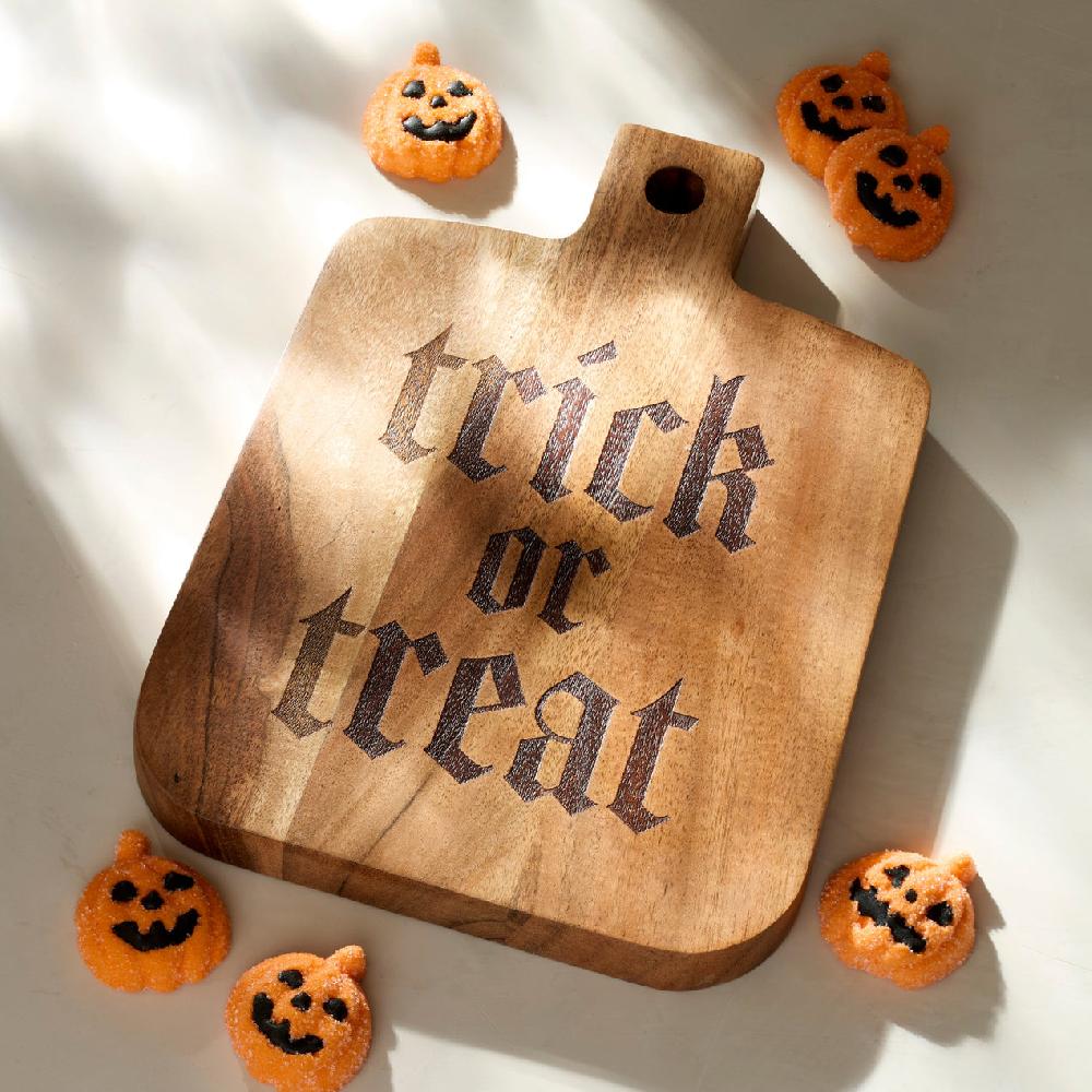Reed & Barton Vintro Halloween Trick Or Treat Cheese Board