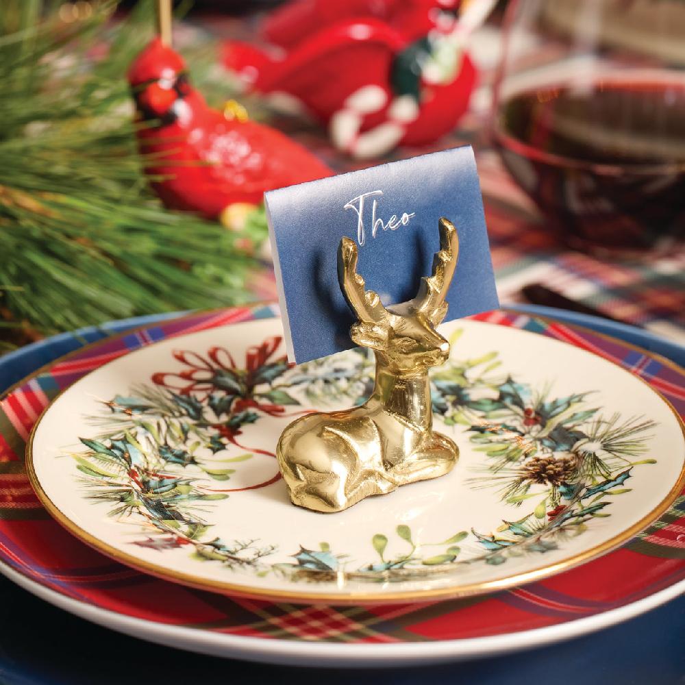 Reed & Barton Winter Greetings 6-Piece Dinner Plate Set