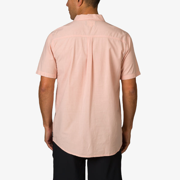 Reef All Men's Apparel & Accessories Collins Ss Woven Shirt Cameo Rose