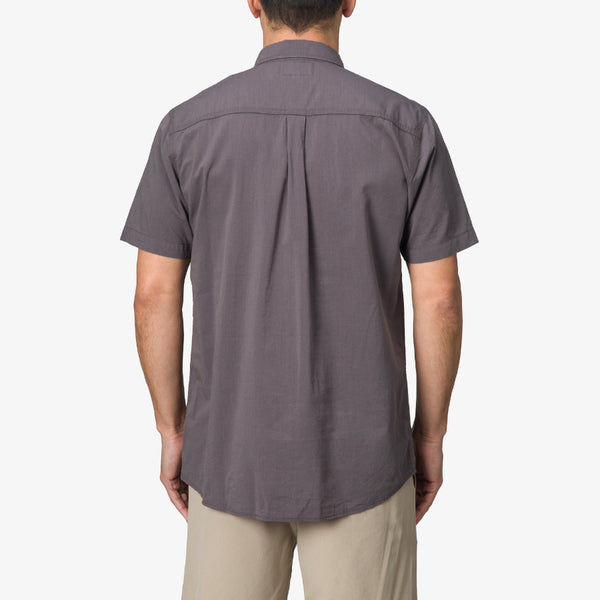 Reef All Men's Apparel & Accessories Collins Ss Wvn Shirt Pavement