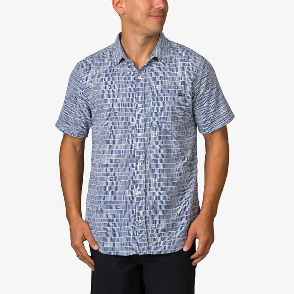 reef All Men's Apparel & Accessories Ferris Classic Shirt Bijou Blue