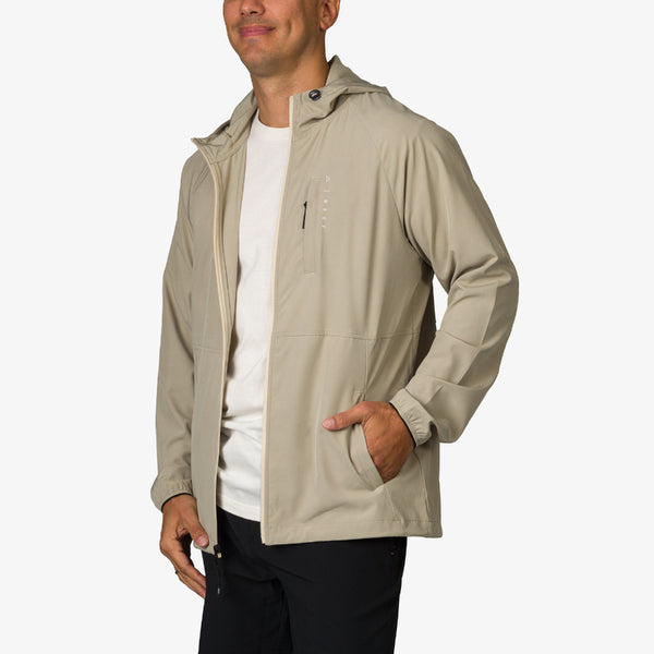 Reef All Men's Apparel & Accessories Garvey Full Zip Jacket Abbey Stone