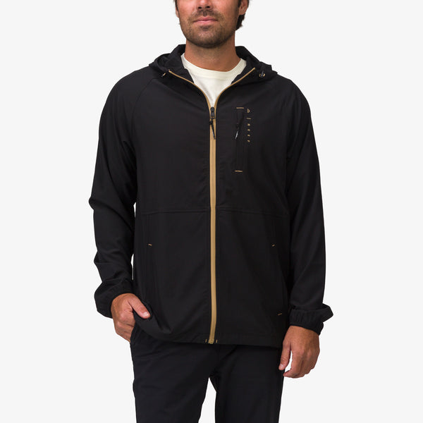 reef All Men's Apparel & Accessories Garvey Full Zip Jacket Caviar