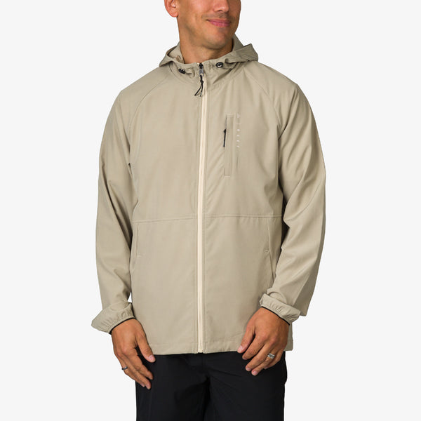 reef All Men's Apparel & Accessories Garvey Full Zip Jacket Abbey Stone
