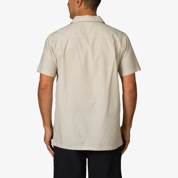 Reef All Men's Apparel & Accessories Harold Camp Shirt Abbey Stone