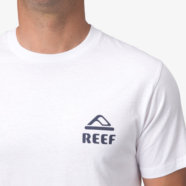 Reef All Men's Apparel & Accessories Seafan Tee White