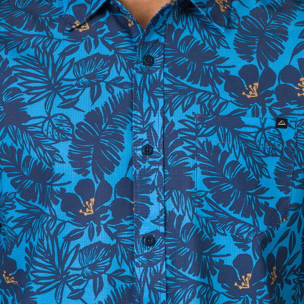 Reef All Men's Apparel & Accessories Tyson Classic Shirt Azure Blue