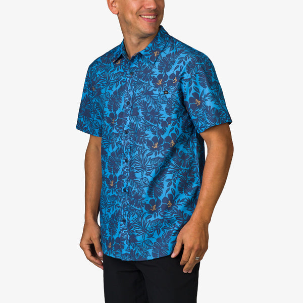 Reef All Men's Apparel & Accessories Tyson Classic Shirt Azure Blue