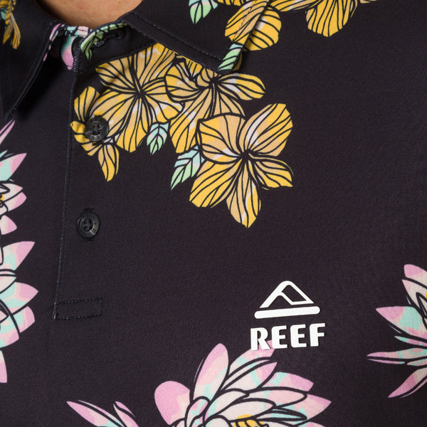 Reef All Men's Apparel & Accessories Wesland Polo Caviar