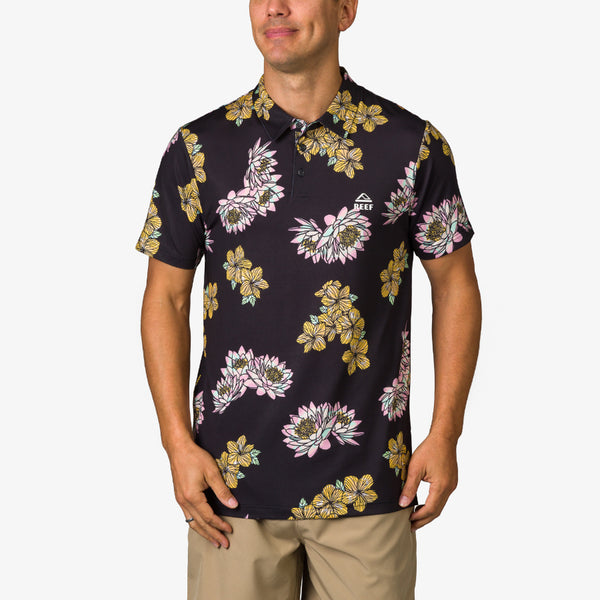 reef All Men's Apparel & Accessories Wesland Polo Caviar