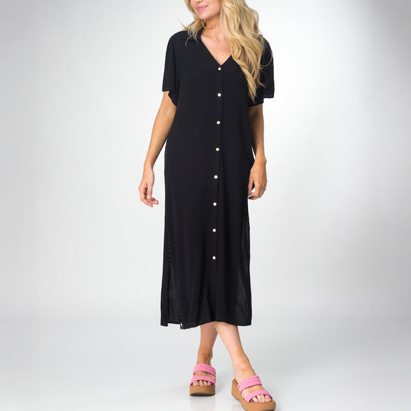 reef All Women's Apparel & Accessories Irina Shirt Dress Caviar
