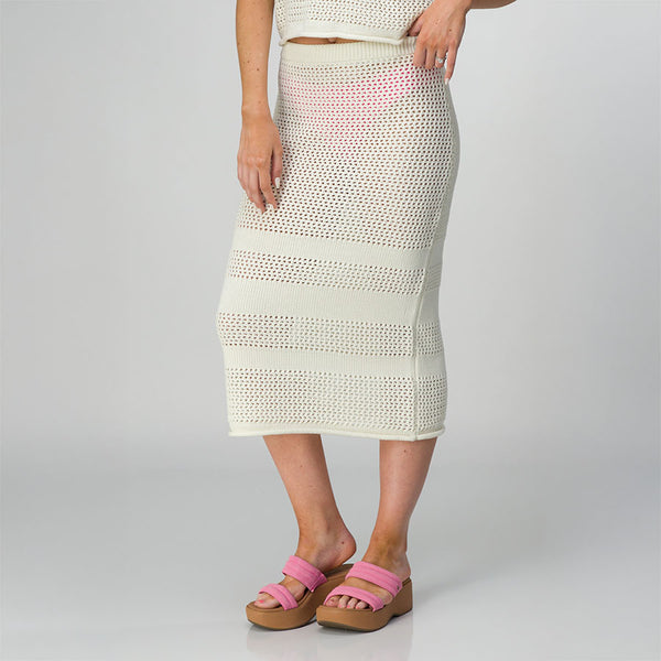 Reef All Women's Apparel & Accessories Mika Sweater Skirt Marshmallow