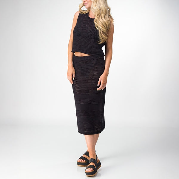 Reef All Women's Apparel & Accessories Mika Sweater Skirt Caviar