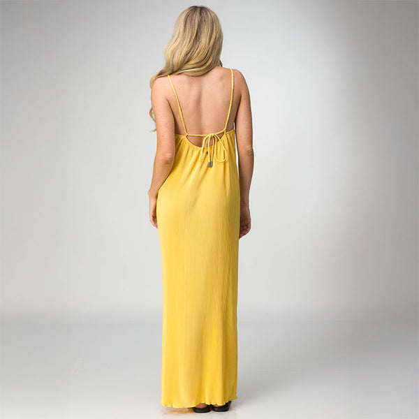 Reef All Women's Apparel & Accessories Plisse Dress Misted Yellow