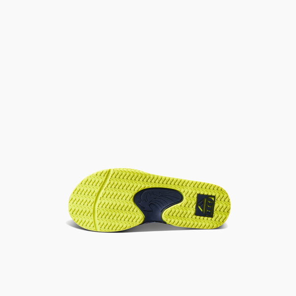 Reef Boys' Sandals (5-10 Years) Kids Fanning Lime/Navy